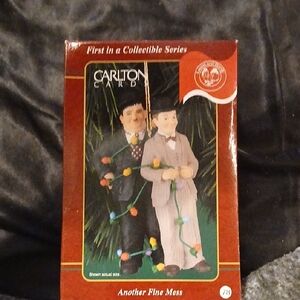 Carlton Cards Classic Comedy Duo Ornament